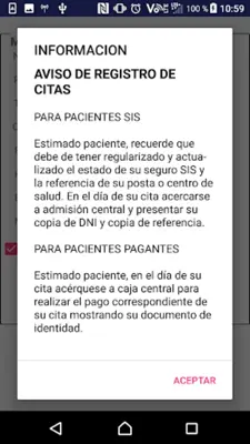 Citas Hch android App screenshot 0