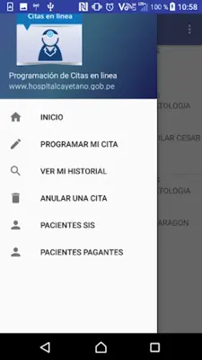 Citas Hch android App screenshot 5