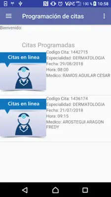 Citas Hch android App screenshot 6